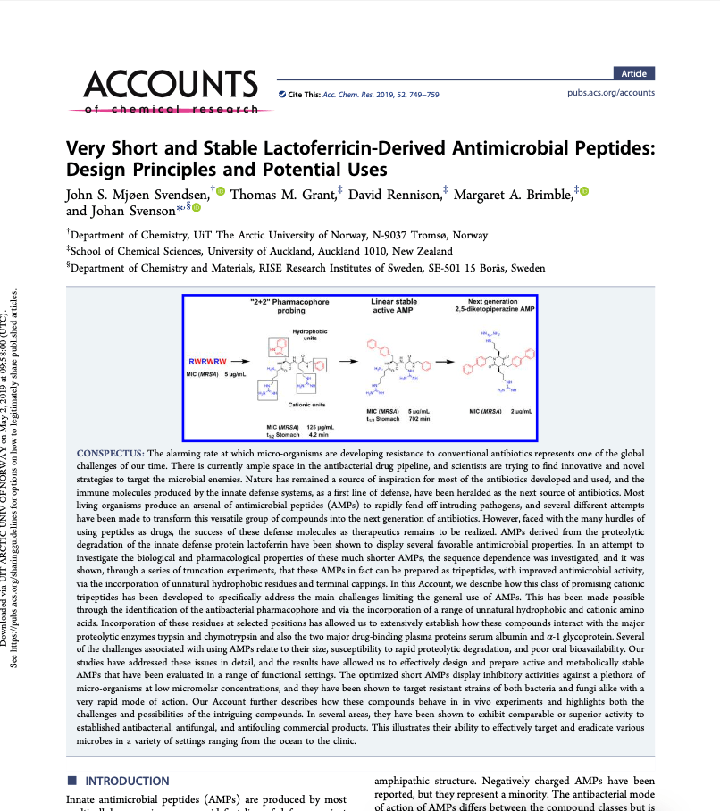 Svendsen et.al. Very Short and Stable Lactoferricin Derived Antimicrobial Peptides The Synthetic Amphipathic Peptidomimetic LTX109 Is a Potent Fungicide That Disturbs Plasma Membrane Integrity in a Sphingolipid Dependent Manner